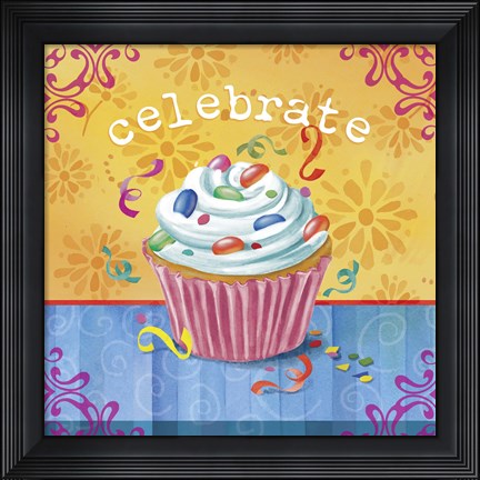 Framed Cupcake Print