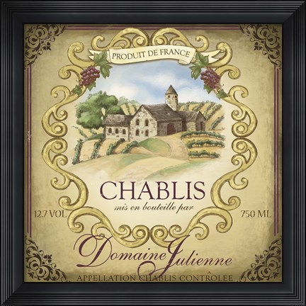 Framed Domaine Julienne Print