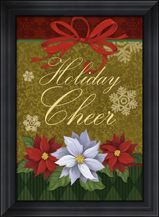 Framed Holiday Cheer Print