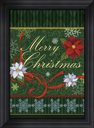 Framed Merry Christmas Print