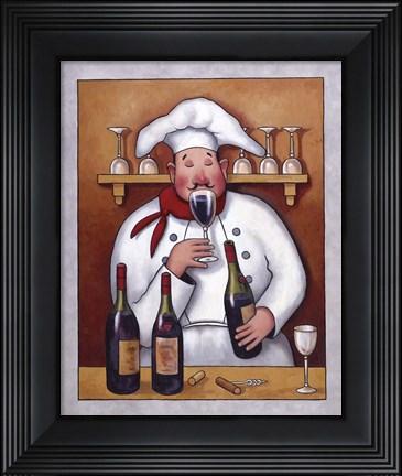 Framed Chef I Print
