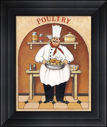 Framed Poultry Print