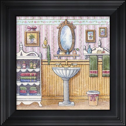 Framed At The Sink II Print