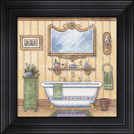 Framed In The Bath I Print