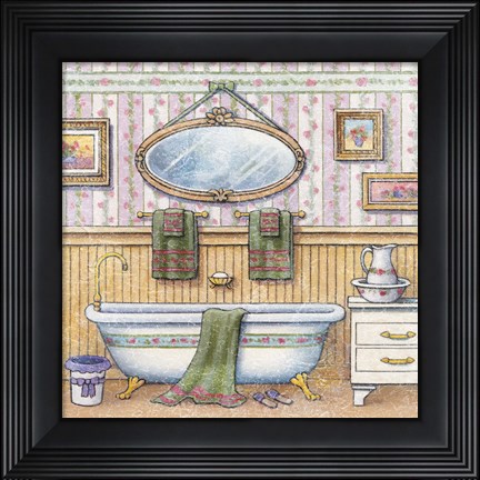 Framed In The Bath II Print