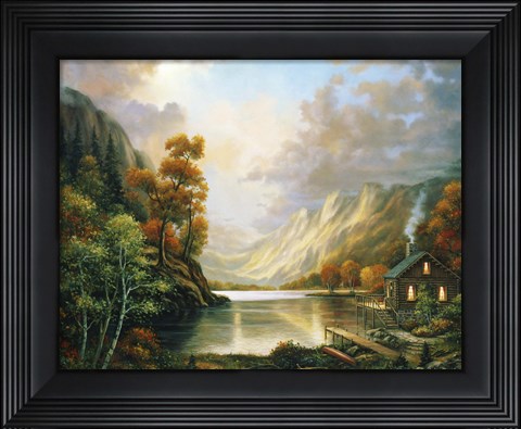 Framed Fall Serene Print