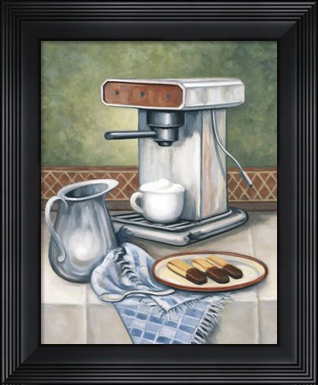 Framed Za I Print