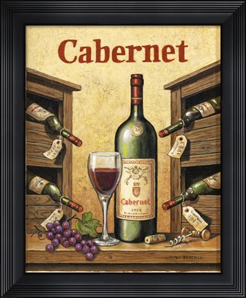 Framed Cabernet Print