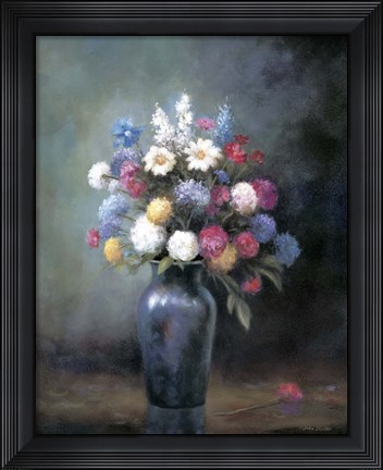 Framed Floral B Print