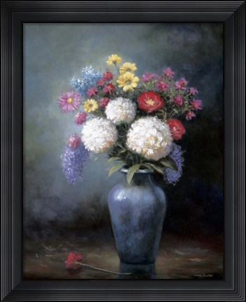 Framed Floral C Print