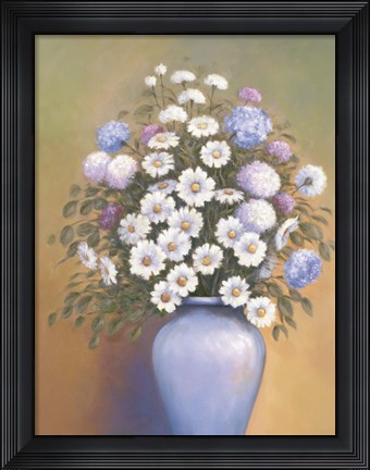 Framed Florals I Print