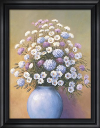 Framed Florals II Print