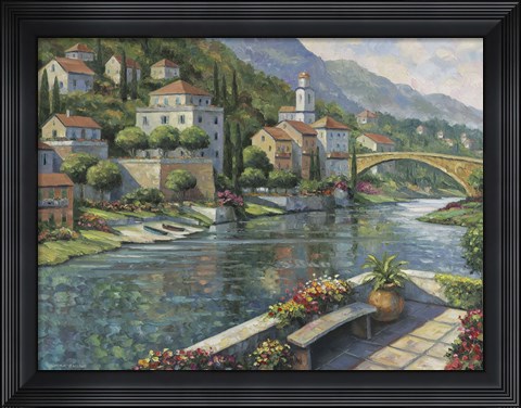Framed Italian Vista Print