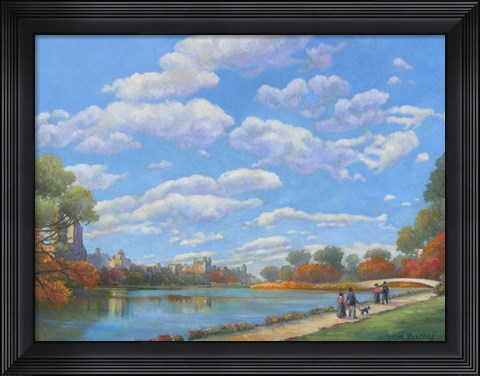 Framed Central Park Vista Print