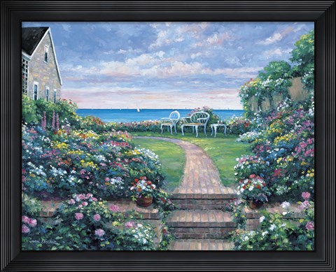 Framed Coastal Fragrance Print