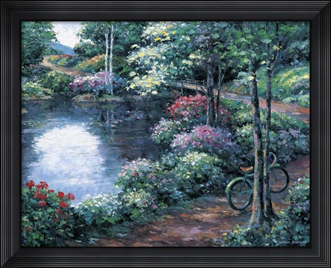 Framed Pathway To Eternity Print