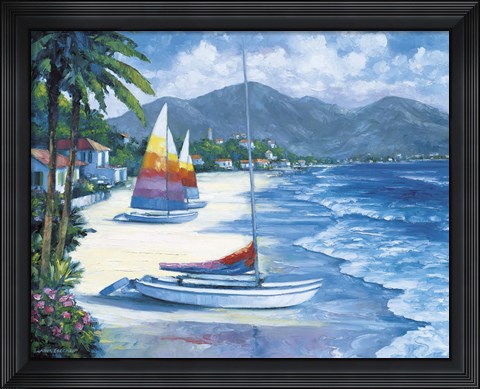 Framed Tropical Breezes Print