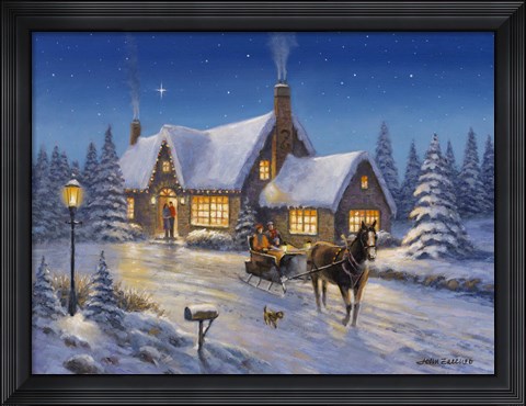 Framed Warmth Of The Season Print