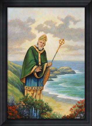 Framed St. Patrick Print