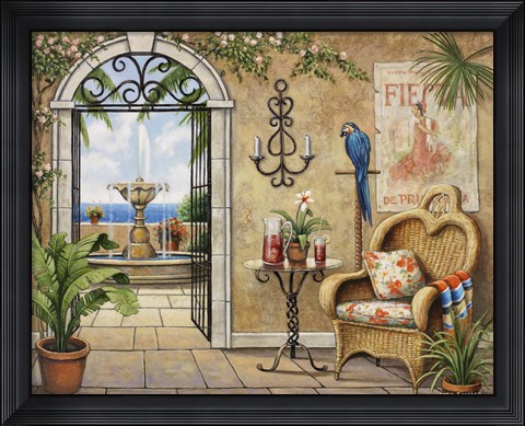 Framed Fiesta II Print
