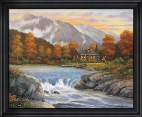 Framed Soft Light Print