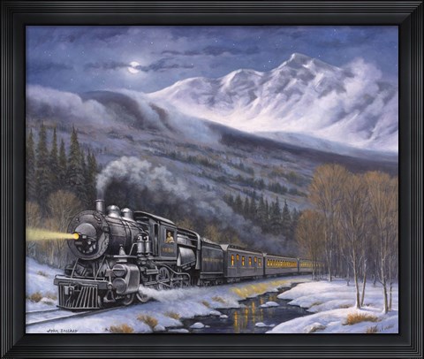 Framed Union Pacific Print