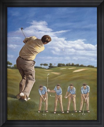 Framed Follow Through Print