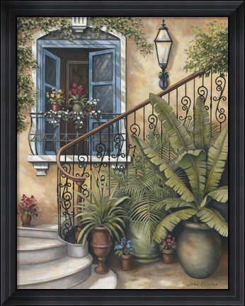Framed Stairway To The Sky Print