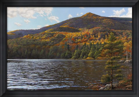 Framed Equinox Pond II Print
