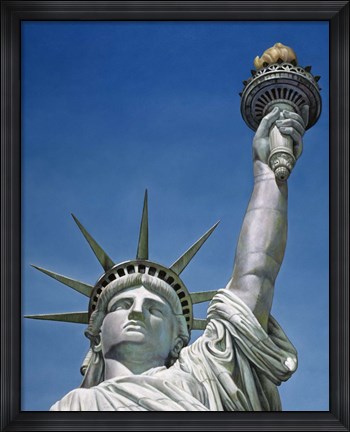 Framed Statue Of Liberty Print