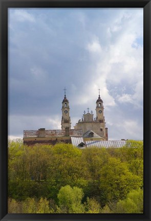 Framed Church in Vilnius, Lithuania Print