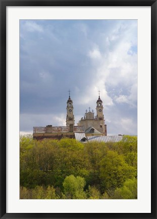 Framed Church in Vilnius, Lithuania Print