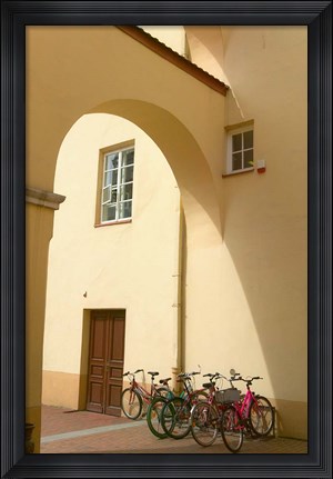 Framed Vilnius University in the Old Town, Vilnius, Lithuania Print