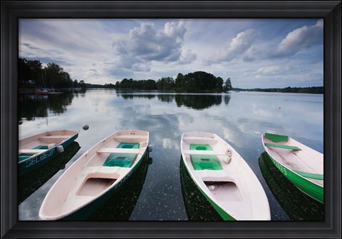 Framed Lake Galve, Trakai Historical National Park, Lithuania I Print