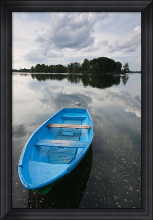 Framed Lake Galve, Trakai Historical National Park, Lithuania IV Print