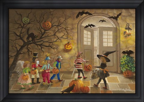 Framed Halloween Fun Print