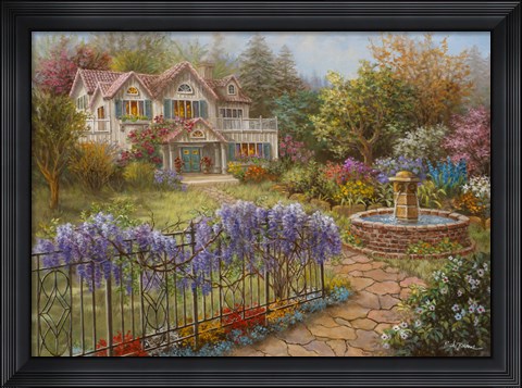 Framed Springtime Hideaway Print