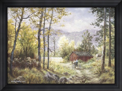 Framed Friends Print
