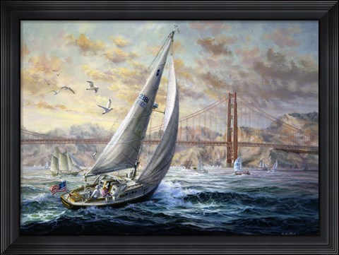 Framed Golden Gate Print