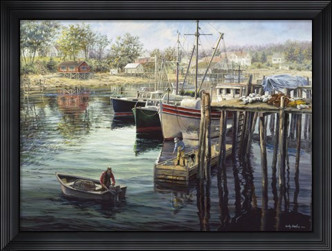 Framed Fisherman&#39;s Domain Print
