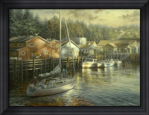 Framed Skillful Seafarer Print