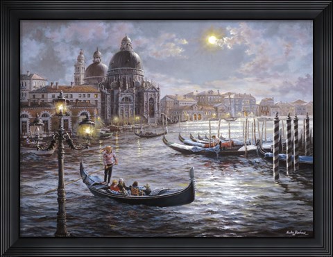 Framed Grand Canal Venice Print