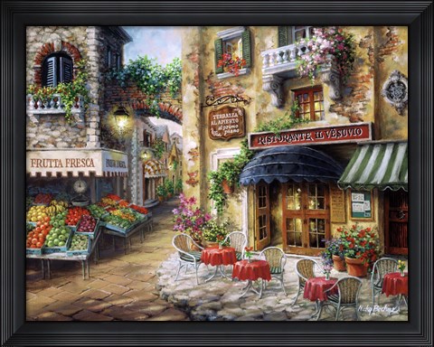 Framed Buon Appetito Print