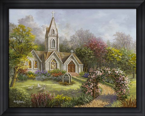 Framed Worship In Its Glory Print
