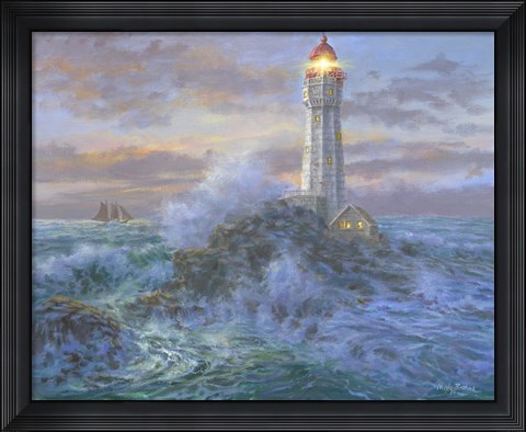 Framed Stormy Weather Print