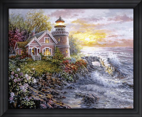 Framed Seafarer&#39;s Vigilant Sentry Print