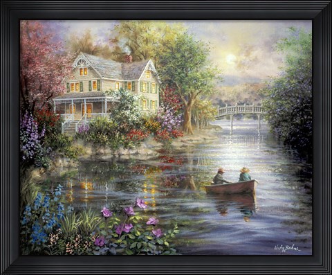 Framed Evening Reflections Print