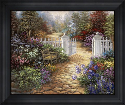 Framed Gateway To Enchantment Print