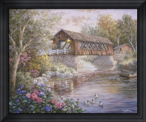 Framed Country Thoroughfare Print