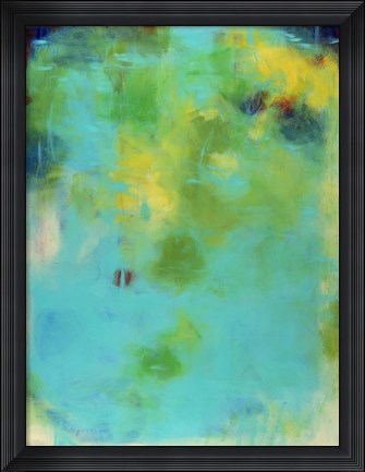 Framed Floating Leaf Print